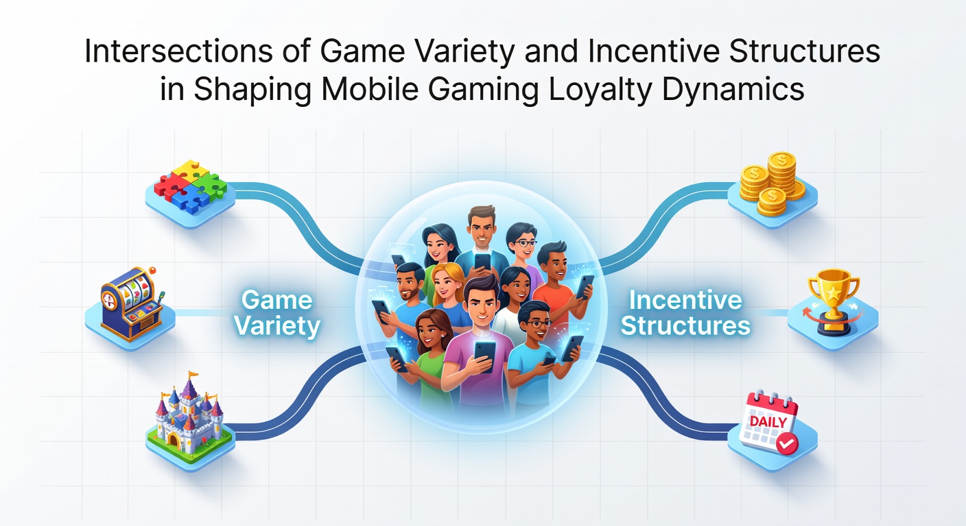 Mobile gaming interface showing diverse game selections and loyalty reward indicators on a smartphone screen